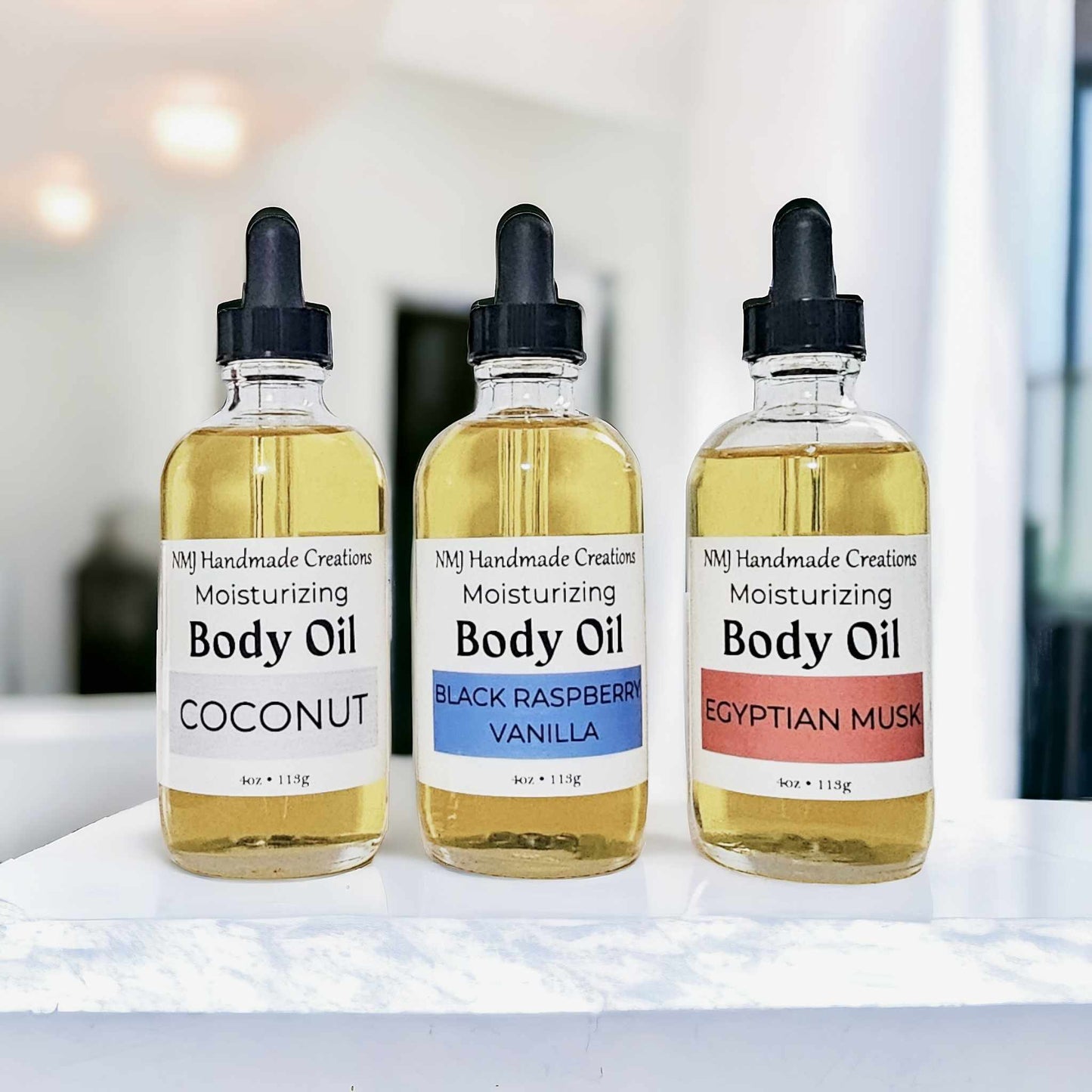 Body Oil or Massage Oil, Customizable Scent - 4 oz