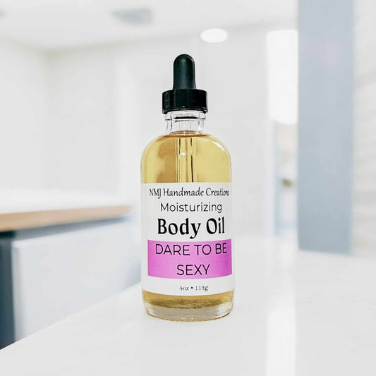 Dare To Be Sexy Body Oil or Massage Oil - 4 oz