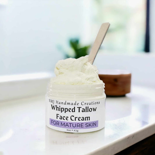 Whipped Tallow Face Cream For Mature Skin