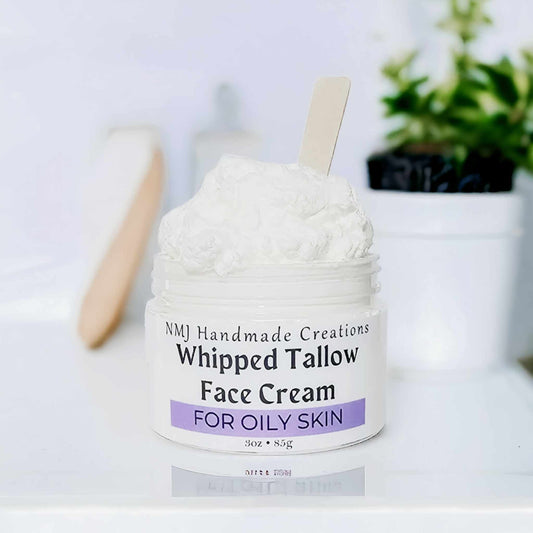 Whipped Tallow Face Cream For Oily Skin