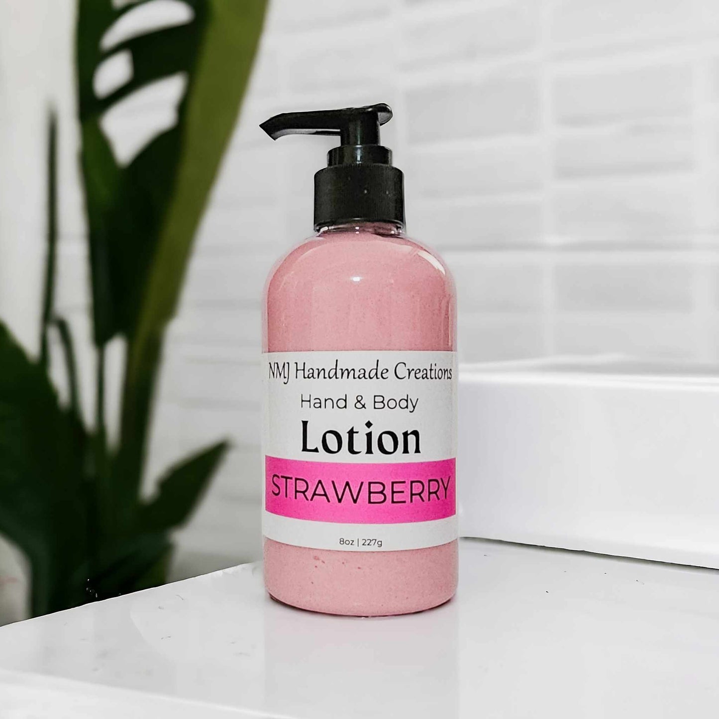Strawberry Hand and Body Lotion - 8 oz