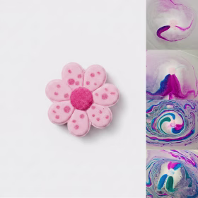 Cherry Blossom Bath Bomb - Hidden Colors