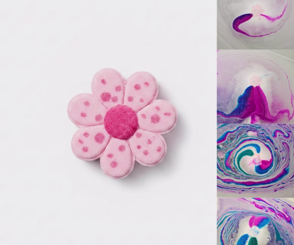 Cherry Blossom Bath Bomb - Hidden Colors