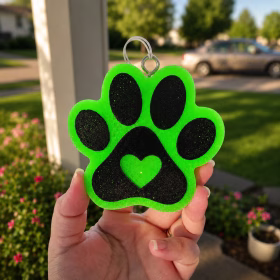 Paw Print Oopsie Freshie - Car Air Freshener