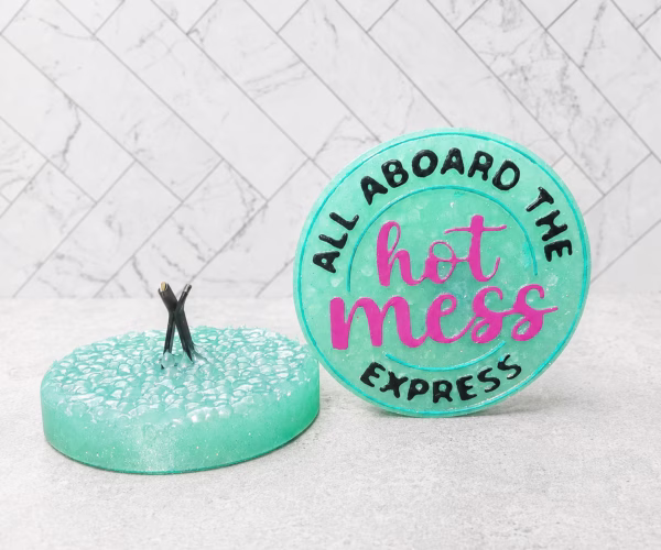“All Aboard the Hot Mess Express” Vent Clip Freshie
