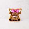 Highland Cow Bow Vent Clip Freshie